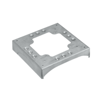 Podstawa 2 nacięcia 85x18 i 2 wycięcia 130x18, aluminium, KTA822/8, Simon Connect | KTA822/8 Kontakt Simon