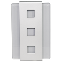 Dzwonek gong dwutonowy Glasso 230V srebrny Gns-248-Srb | SUN10000116 Zamel