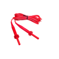 Przewód 5m czerwony 5kV zakończony wtykami bananowymi | WAPRZ005REBB5K Sonel