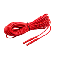 Przewód do miernika zakończony wtykami bananowymi,czerwony (20m) | WAPRZ020REBB Sonel