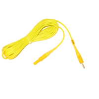 Przewód 20m żółty zakończony wtykiem bananowym | WAPRZ020YECC Sonel