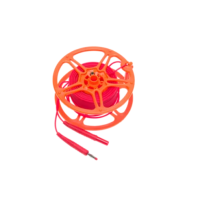 Przewód do miernika czerwony na szpuli zakończony wtykami bananowymi (25m) | WAPRZ025REBBSZ Sonel