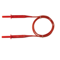 Przewód do miernika 5kV zakończony wtykami bananowymi, czerwony (1,8m) | WAPRZ1X8REBB Sonel