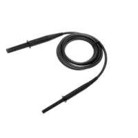 Przewód 5m czarny ekranowany 10kV zakończony wtykami bananowymi | WAPRZ005BLBBE10K Sonel