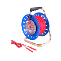 Przewód 75 m czerwony do pomiaru uziemień na szpuli | WAPRZ075REBBSZ Sonel