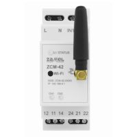 Programator czasowy ustawiany poprzez Wi-Fi, 2xNO/NC 16A (inrush 111A/20ms), 230V AC TYP: ZCM-42 | EXT10000265 Zamel