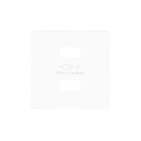 Pokrywa ładowarki 2xUSB, biały Simon 82 | 8221096-030 Kontakt Simon