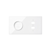 Panel 2-krotny: 1 gniazdo + 2x1 ładowarka USB SmartCharge 2x 2,1 A biały Simon 100 | 10020228-130 Kontakt Simon