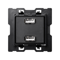 Ładowarka USB podwójna 2,1A, 5VDC (mechanizm, bez ramki) 100-230V zaciski śrubowe Simon 100 | 10000381-039 Kontakt Simon