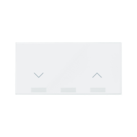 Klawisz przycisk roletowy biały mat Simon 100 | 10001080-230 Kontakt Simon