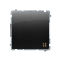 Łącznik krzyżowy (moduł) 10AX, 250V, zaciski śrubowe, czarny Simon Basic | BMW7.01/49 Kontakt Simon