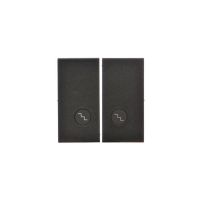 Klawisz podwójny z oczkami do: SW6/2L2M, Czarny mat Simon 55 | TKW6/2L2/149 Kontakt Simon