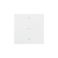 Klawisz pojedynczy do łącznika i przycisku roletowego: SZW1KM, SZP1KM, Biały mat Simon 55 | TKZW1K/111 Kontakt Simon