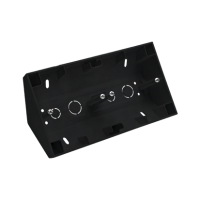 Puszka natynkowa narożna 2-krotna do ramek LINE/DUO, Czarny mat Simon 55 | TPNR2/149 Kontakt Simon