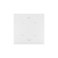 Klawisz pojedynczy z piktogramem rolety pojedynczej do produktów elektronicznych, Biały mat Simon 55 | TKE11/111 Kontakt Simon