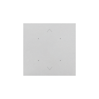 Klawisz pojedynczy z piktogramem rolety pojedynczej do prod. elektronicznych, Aluminium mat Simon 55 | TKE11/143 Kontakt Simon