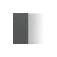 Klawisz połówkowy bez piktogramu do produktów elektronicznych, Grafitowy mat Simon 55 | TKE20/116 Kontakt Simon