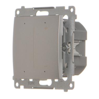 Ściemniacz do żarówek LED-owych, 230 V [Wi-Fi]; srebrny mat Simon 54 GO | DESL1W.01/43 Kontakt Simon