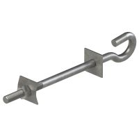 Śruba hakowa M16 L250 ocynk ogniowy S3012C | SH16L250 ALPAR