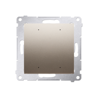 Sterownik poj oświetl, sterow smartfonem WiFi - SWITCH; 1x16A, 230V (moduł); złoty mat | DEW1WA.01/44 Kontakt Simon