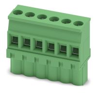 Łączniki wtykowe płytek drukowanych MVSTBW 2,5/ 6-ST, 6-biegunowy, 320V, zielony | 1792566 Phoenix Contact