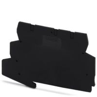 Pokrywa zamykająca TT-D-STTCO-BK, gr. 2,2mm czarna | 2858894 Phoenix Contact