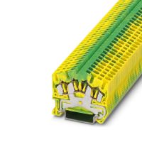 Złączka 4-przewodowa przewodu ochronnego STS 2,5-QUATTRO-PE, zielono-żółta | 3031759 Phoenix Contact