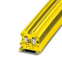 Złączka szynowa przepustowa 2-przewodowa 0,14-4mm2 UT 2,5 YE żółta | 3045059 Phoenix Contact