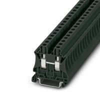 Złączka szynowa przepustowa 2-przewodowa 0,2-10mm2 UT 6 BK czarna | 3045208 Phoenix Contact