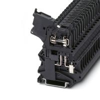 Złączka bezpiecznikowa UT 4-HESI (5X20) 6,3A,500V czarna | 3046032 Phoenix Contact