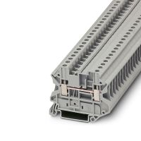 Złączka szynowa przepustowa 2-przewodowa 0,14-6mm2 UT 4-MTD, szara | 3046184 Phoenix Contact