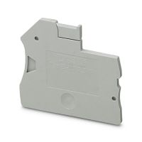 Pokrywa zamykająca D-UT 2,5/1P, (DxSxW) 47,6x2,2x39,8mm | 3047154 Phoenix Contact