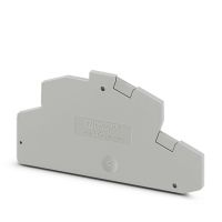 Pokrywa zamykająca D-PTTBS 1,5/S, szary | 3214699 Phoenix Contact