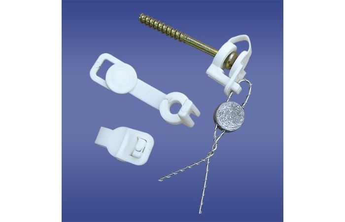 Zaślepka do plombowania ZP1, biały | 40.48 Elektro-Plast Opatówek