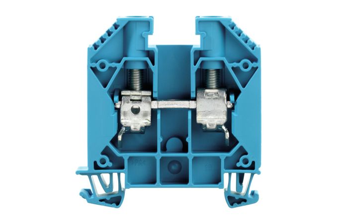Złączka szynowa przelotowa, WDU 16 BL, śrubowa, niebieska | 1020480000 Weidmuller