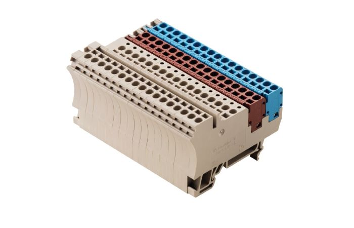 Złączka szynowa inicjatora / członu wykonawczego ZIA 1.5/3L-1S/16/KB | 1692640000 Weidmuller