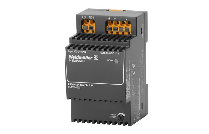 Zasilacz prądowy, PRO INSTA 30W 24V 1.3A, impulsowy | 2580190000 Weidmuller
