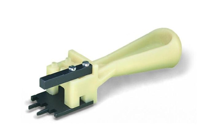 Przyrząd montażowy do złączek z zatrzaskowym stykiem PE | 249-100 Wago