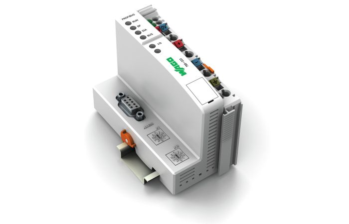 Interfejs sieciowy PROFIBUS DP, 2 generacja, 12 MBd, jasnoszary | 750-333 Wago