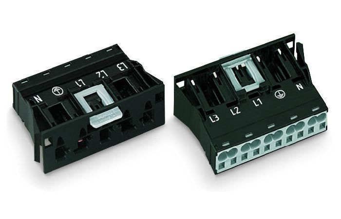 Wtyk wykonanie Snap-In 5-biegunowy, czarny | 770-715 Wago