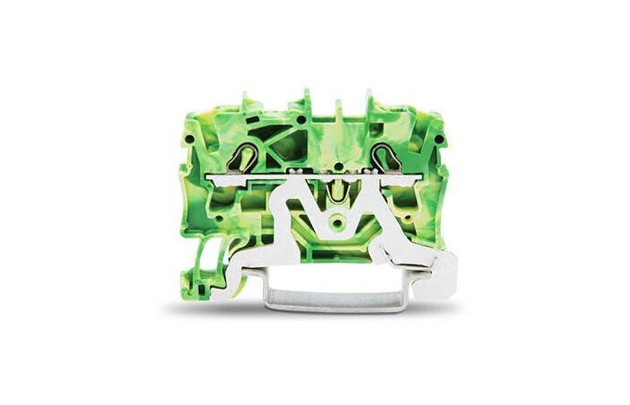 Złączka 2-przewodowa 2,5mm2 PE, żółto-zielona TOPJOBS | 2002-1207 Wago