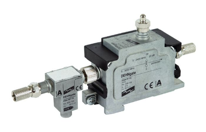 Ogranicznik przepięć, zestaw DEHNgate DGA GFF TV | 909705 Dehn