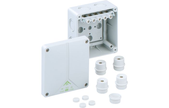 Puszka łączeniowa Abox 060-6 110x110x67 IP65 | 80640701 SPELSBERG POLSKA