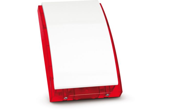 Sygnalizator zewnętrzny akust-opt, światło czerwone LED, SP-4003 R | SP-4003 R Satel