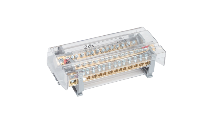 Blok dystrybucyjny Moblock 4P 160A-14 1x50 + 4x35 + 9x16mm2 MAB4161A18 | MAB4161A18 Morek