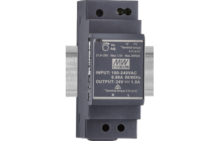 Zasilacz impulsowy uniwersalny PU-30-24/T | PU-30-24/T Gazex