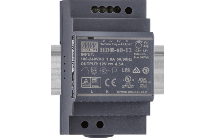 Zasilacz impulsowy uniwersalny PU-60-12/T | PU-60-12/T Gazex