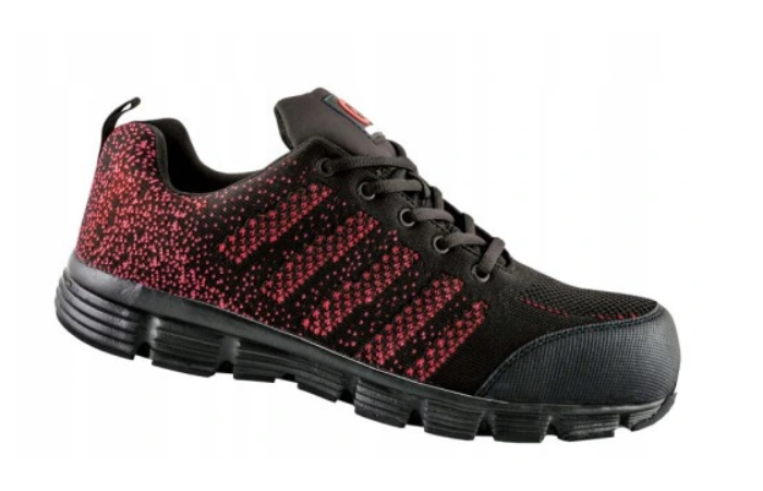 Półbuty robocze S1P EN20345 LUMO AVA czarno czerwone 41 | 32241_41 Avacore