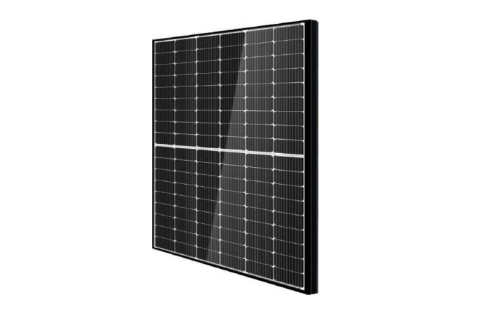 Panel fotowoltaiczny Leapton Solar LP182*182-M-54-MH-400W, 400W, half-cut, czarna rama | LP182*182-M-54-MH-400W LEAPTON Solar