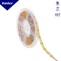 Taśma LED rolka 5m 24 DC LCOB 14W/M 24IP00-CCT barwa 2700-6500K 1m = max 1260Lm (WW+CW) gw. lat 3  | 38437 Kanlux